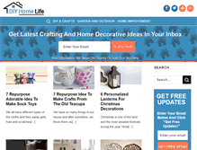 Tablet Screenshot of diyhomelife.com